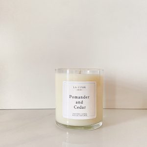 Pomander + Cedar Candle