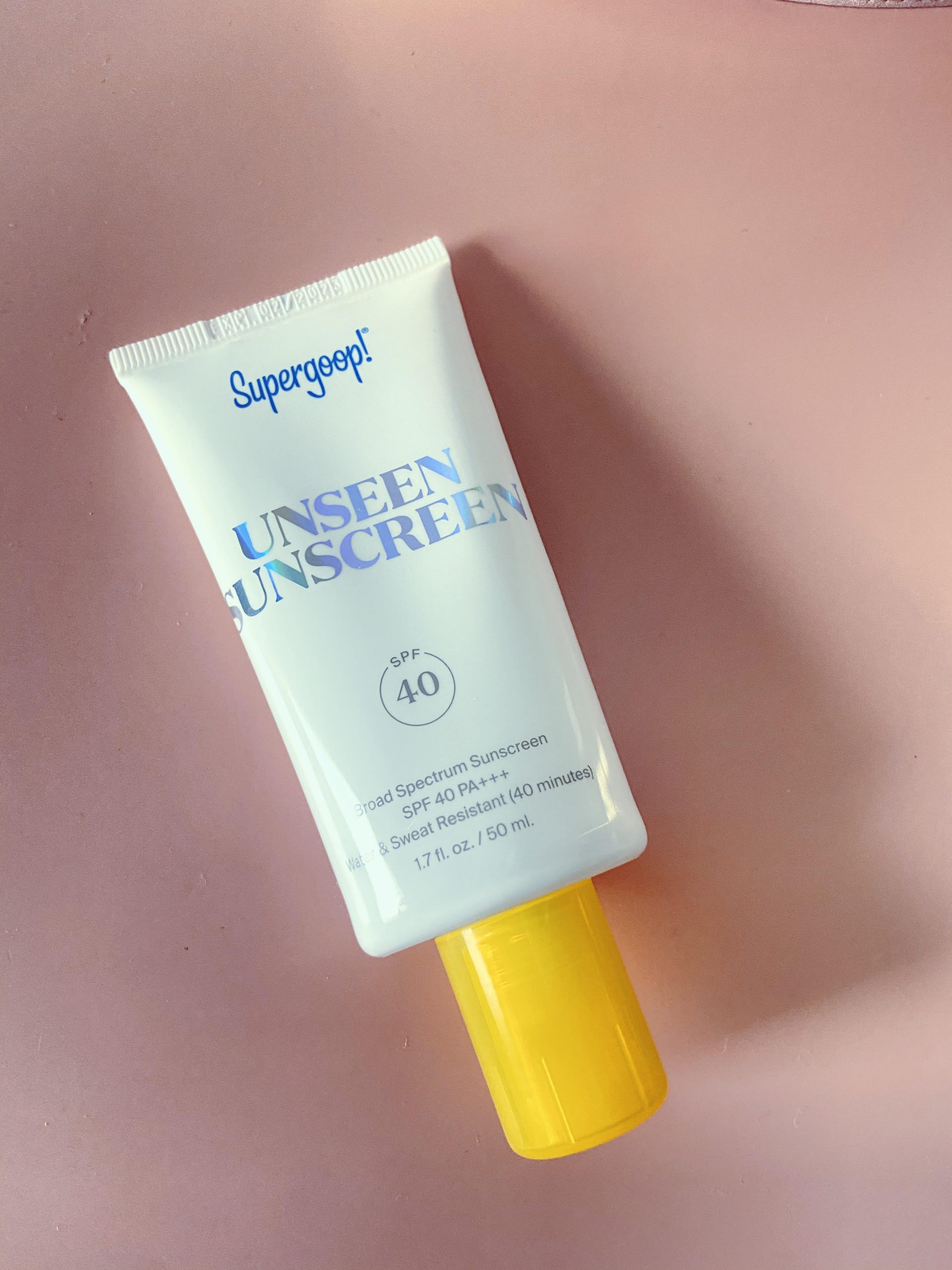 Supergoop Unseen Sunscreen Review