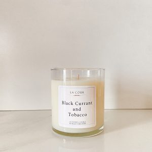 Blackcurrant + Tobacco Candle